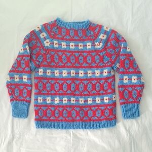 Vintage Handmade Hand Knitted Sweater